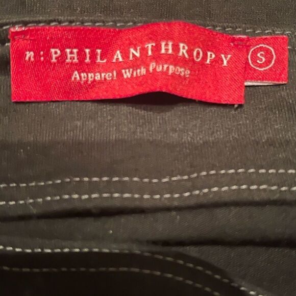 n:PHILANTHROPY Bellan Wrap Skirt in Black Cat - Picture 7 of 7